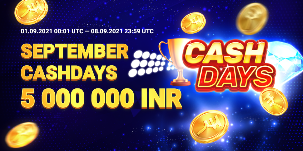 Playson «September CashDays 5M»