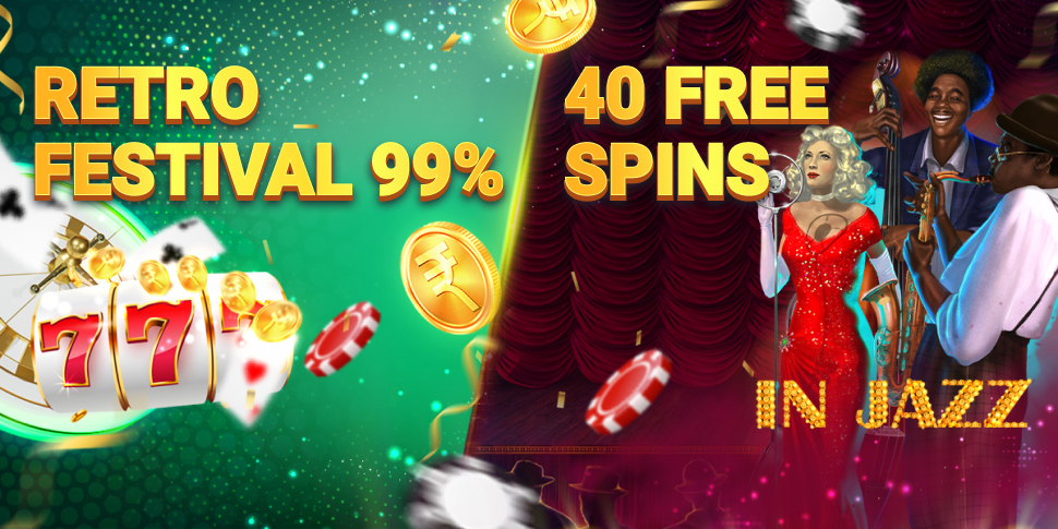 40 Free Spins + 99% on your deposit
