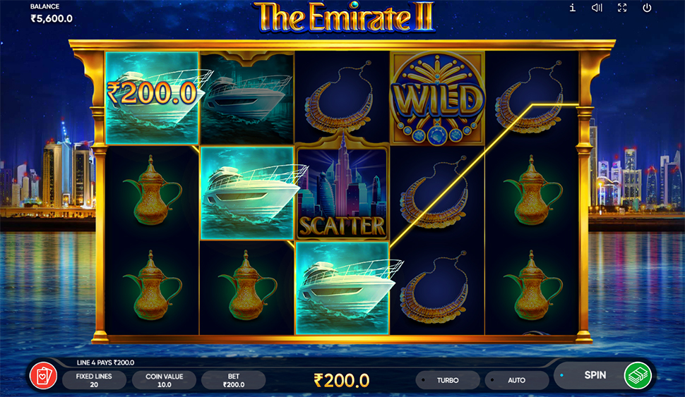 the emirate 2 slot